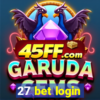 27 bet login